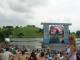 fifa fest fest m�nchen - man beachte das fussballfeld am h�gel im hintergrund!